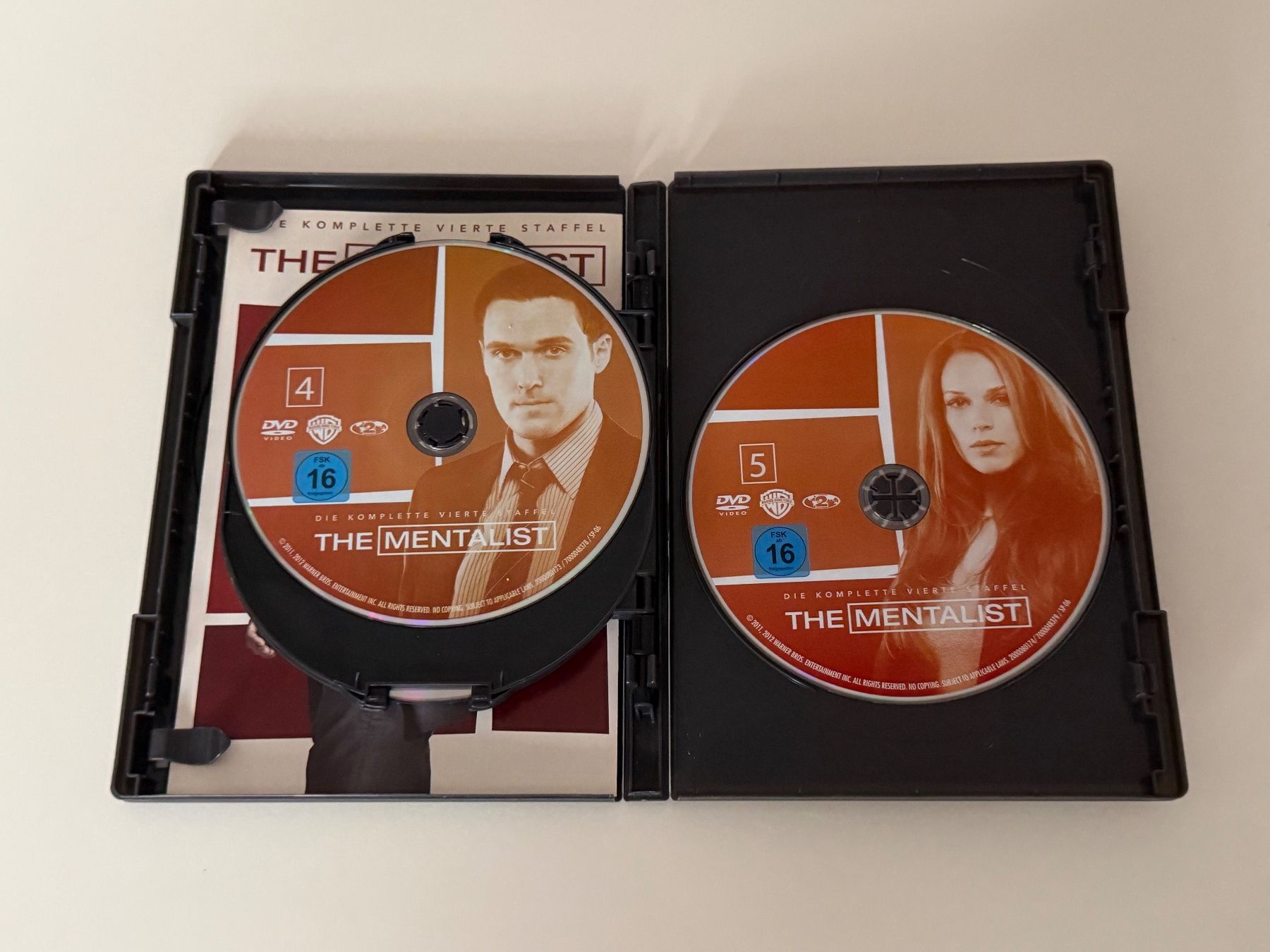 Alle DVDs: THE MENTALIST Staffel 4 DVD Box Set – Gebraucht aus Altstätten SG von sheamus 4