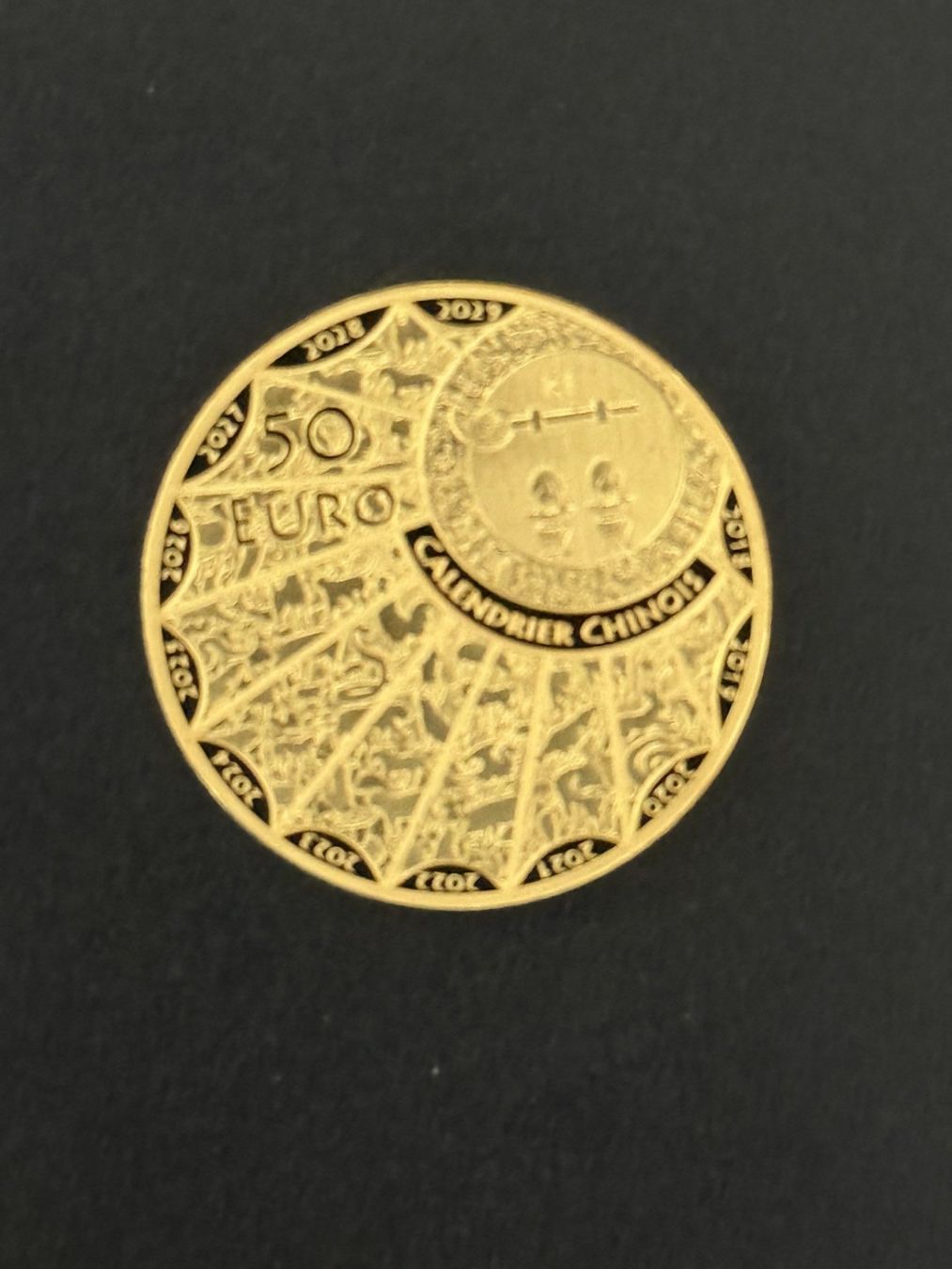 Tutti le monete: Goldmünzen 1/4 Frankreich – Nuovo e nell'imballaggio originale da Untersiggenthal venduto da byiggy 2