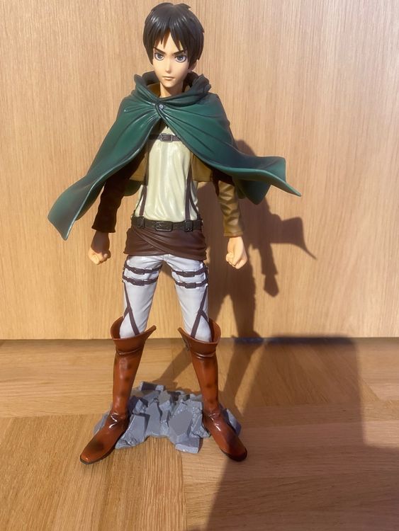 Eren Jaeger Action Figur - 29cm Anime Statue Mit Kampfszene Gegen Den Titanen