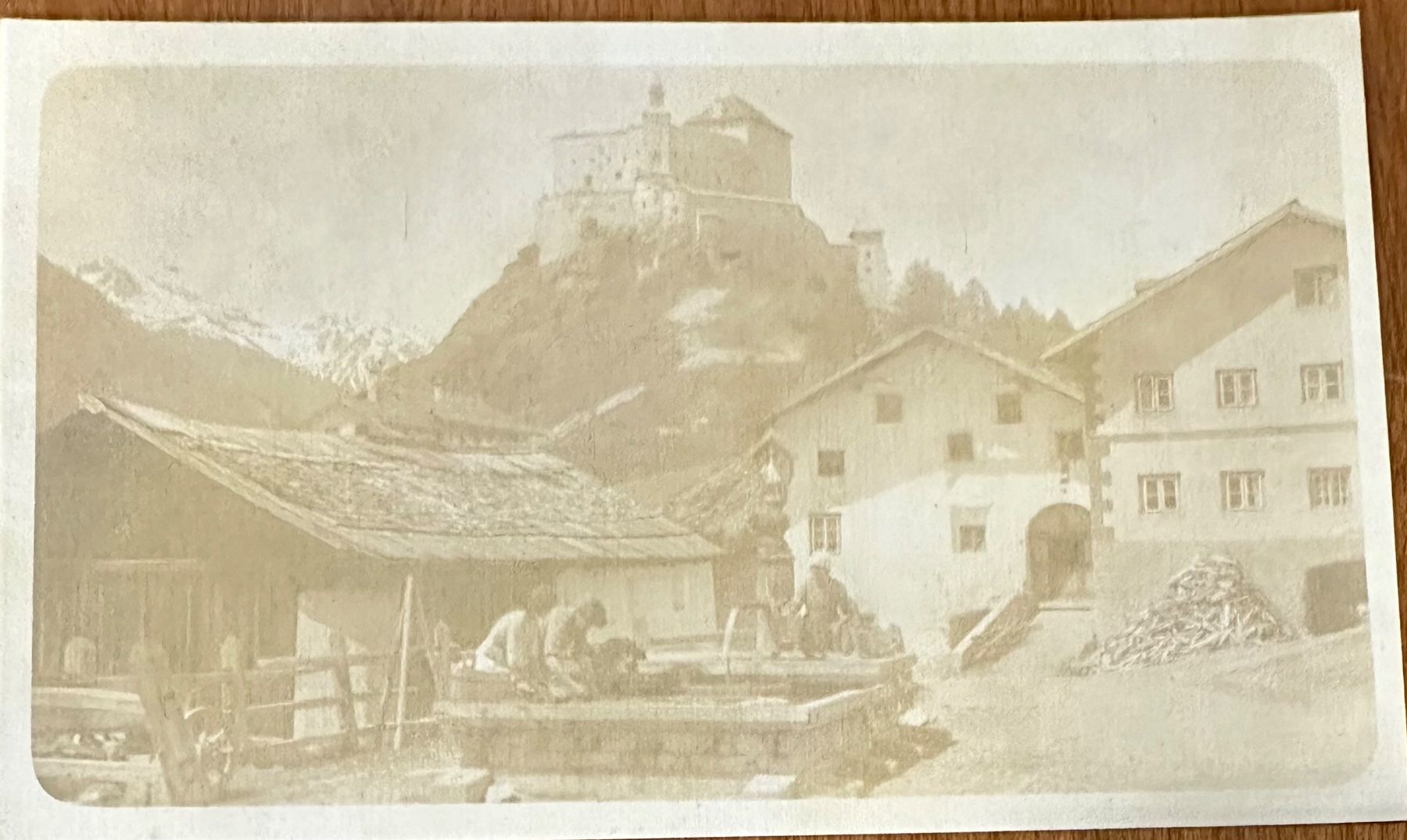 Cartoline postali: Tarasp ( Scuol ) château Schloss – Usato da Biasca venduto da Blenio71