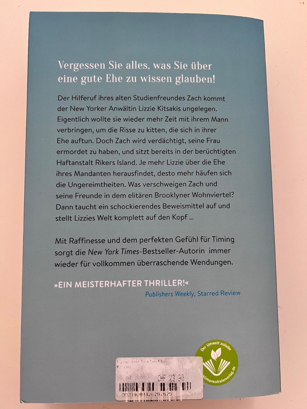 Bücher: Buch - eine perfekte ehe - thriller – Neu (gemäss Beschreibung) aus Effretikon von YaMn 1