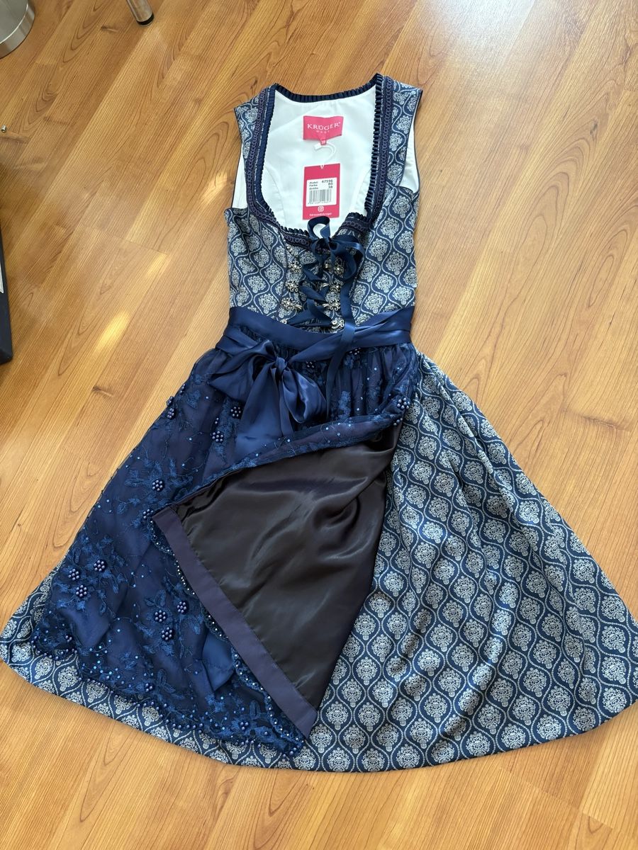 Vestiti: Dirndl Grösse 38 dunkelblau  Damen – Usato da Unterlunkhofen venduto da Ifalk 3