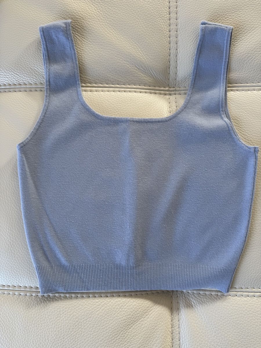 Mango Pullover & Sweatshirts: Brand New Mango Blue Knitted Set, Size S – Neu und originalverpackt aus Forch von ele_9gsf 5