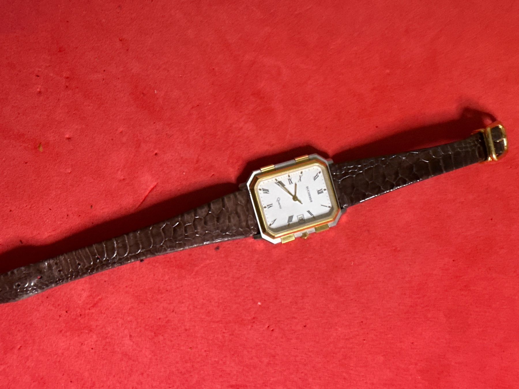 Bucherer Orologi: Bucherer Tank 28 mm – Usato da Pfeffingen venduto da Allhandelklgwatches 2