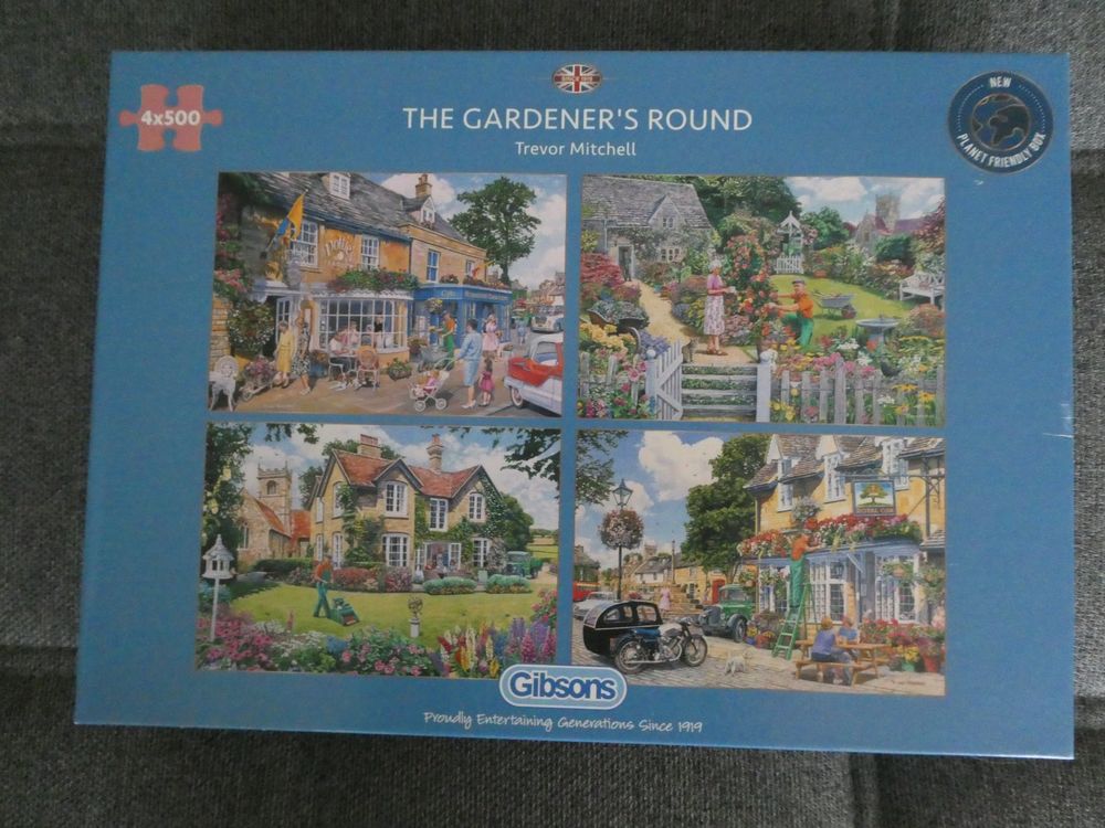 Gibsons Puzzle Da 500 Pezzi - Cartone Riciclato 100%, Pezzi Spessi E Di Alta Qualità, Prodotti Nel Regno Unito, Per Adulti E Ragazzi