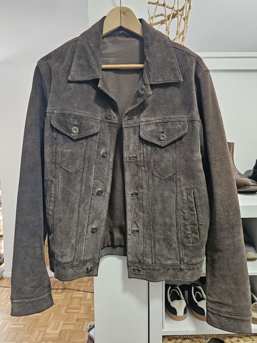 Giacche: Suede Trucker Jacket – Usato da Lugano venduto da FernandoDC