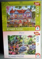 Zwei Schmidt Puzzle, je 1000 Teile