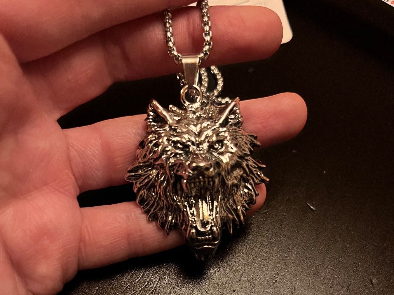Ciondoli: Amulett/ Anhänger Wolf – Nuovo (secondo la descrizione) da Gams venduto da Mariawicca 1