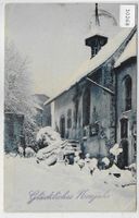 Glückliches Neujahr - Winterlandschaft