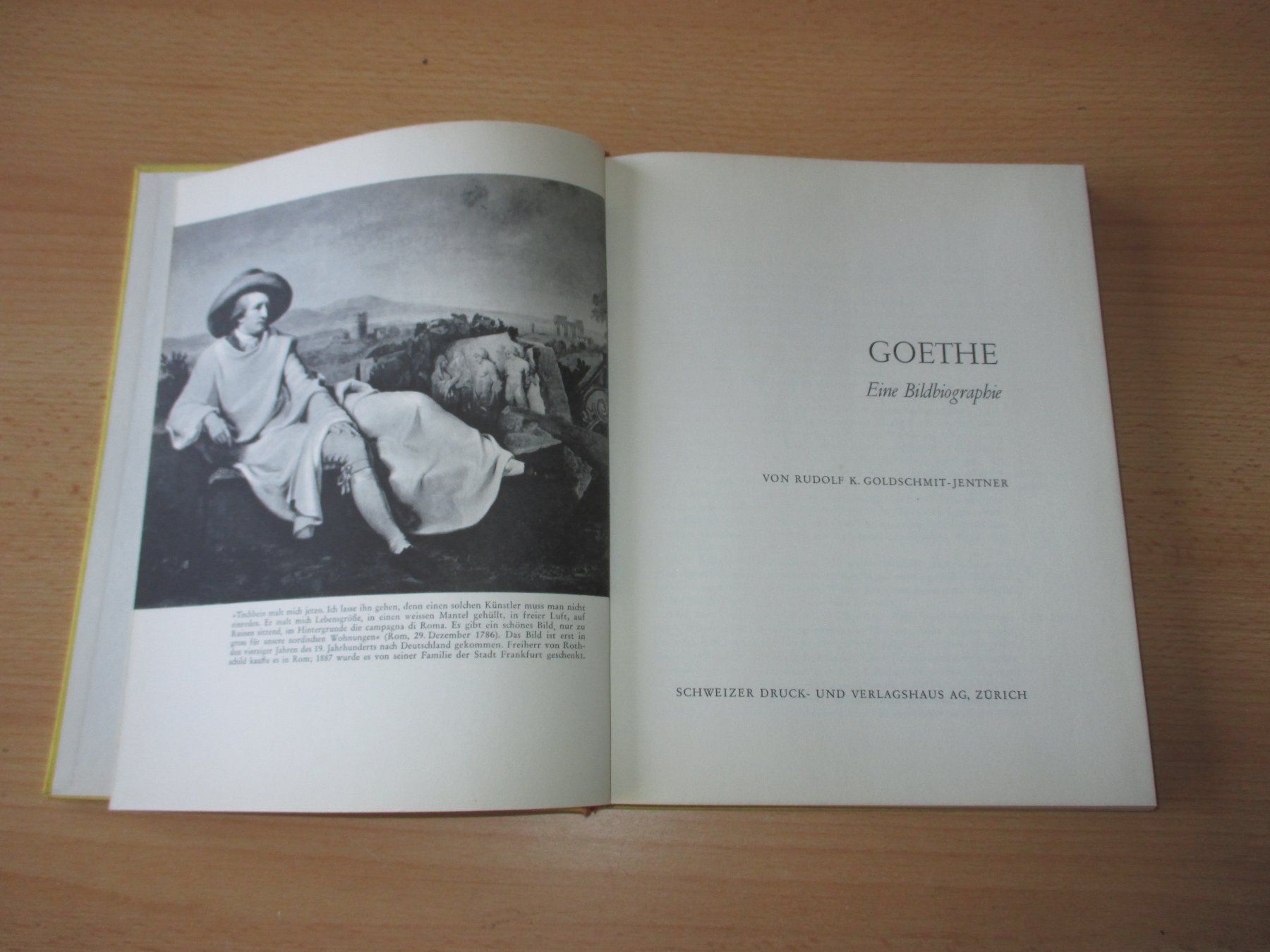 Libri: GOETHE  Bildbiographie – Usato da Flims - Dorf venduto da Stagediver 1
