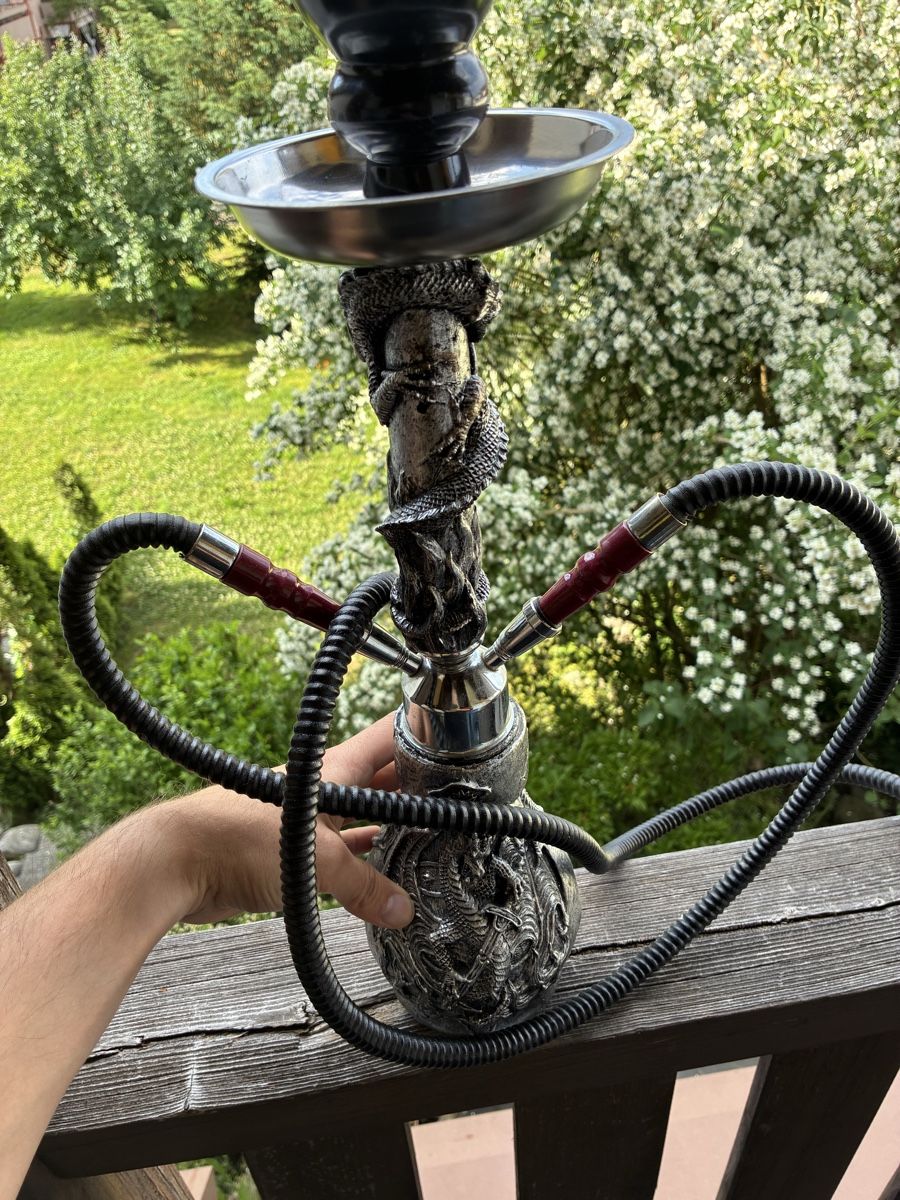 Narghilé: Doppelschlauch Shisha – Usato da Fislisbach venduto da fab_bpv2
