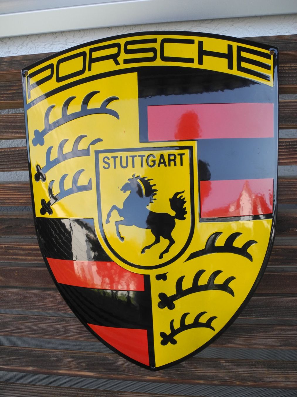 Porsche Schilder: GROSSES PORSCHE EMAILSCHILD – Neu (gemäss Beschreibung) aus Reinach AG von Huckleberrysix 1