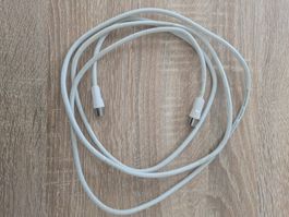 TV Antenna Coaxial Cable Male to Female White