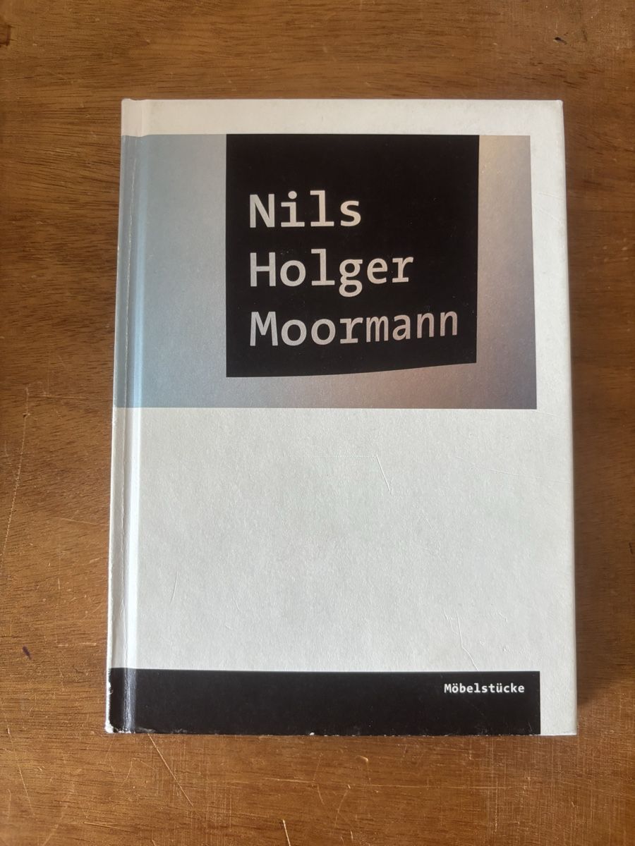 Libri: Nils Holger Moormann: Möbelstücke. – Usato da Zürich venduto da WWehrle