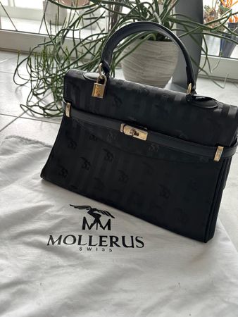 Maison Mollerus Handtasche schwarz guter Zustand
