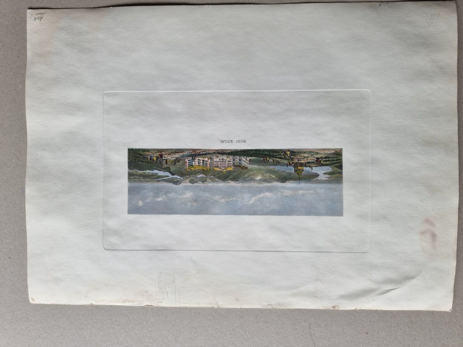 Stiche: RIGI AQUATINTA BLATTGRÖSSE CA.34X25CM – Gebraucht aus Gersau von grafik-kunst 2