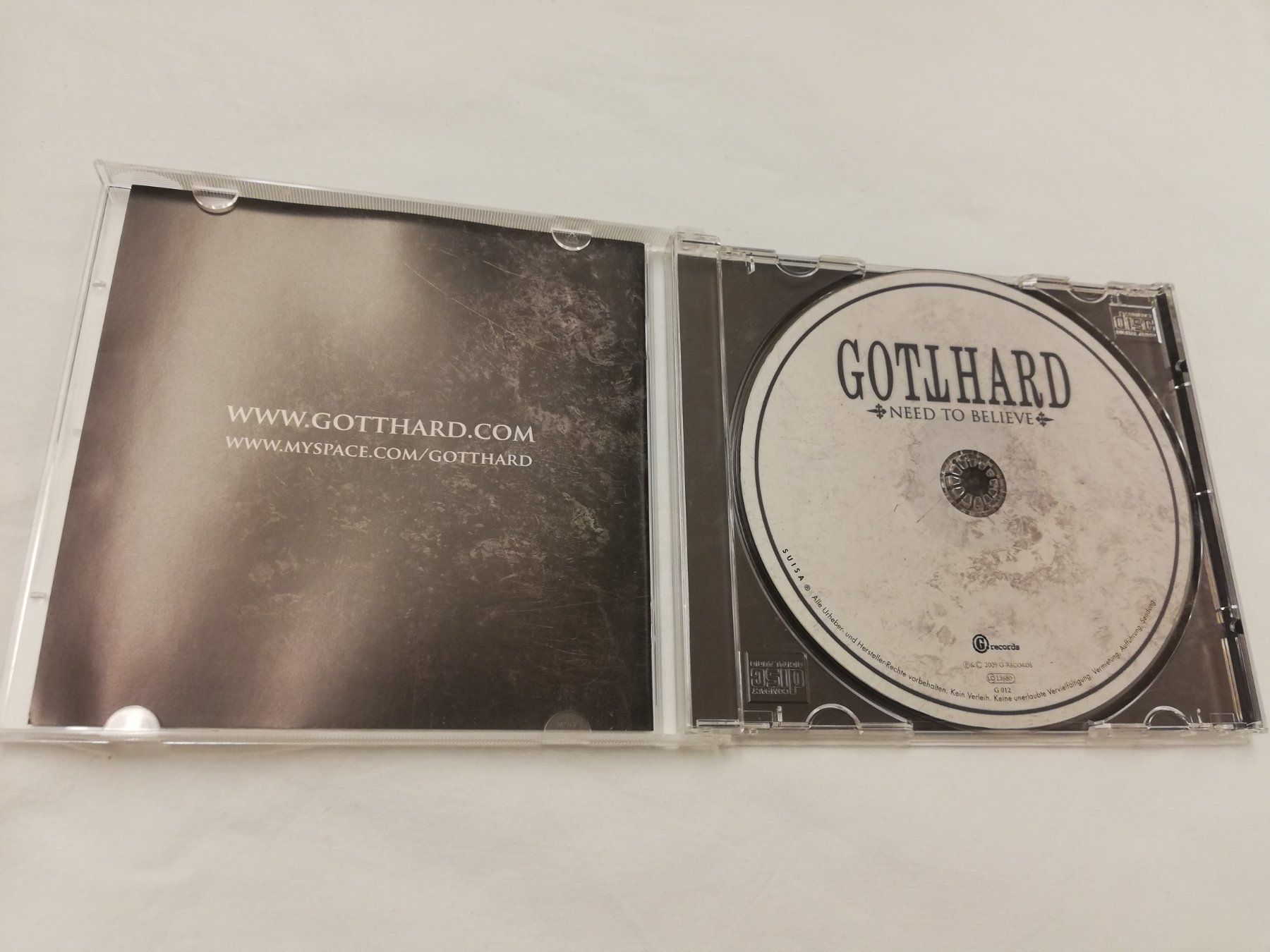 CDs: GOTTHARD - NEED TO BELIEVE – D'occasion à Bern par Vinylsound.ch 2
