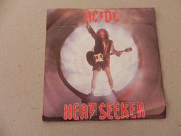 Single 7" Australien Hardrock Band AC / DC 1988 Heatseeker