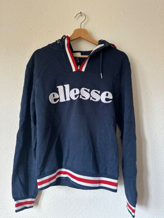 Ellesse Kapuzenpullover in blau Gr. 38