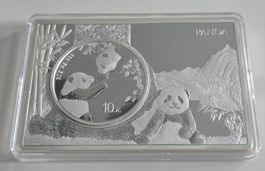 Feiner Silberbarren Panda 2023 3oz Ag.999