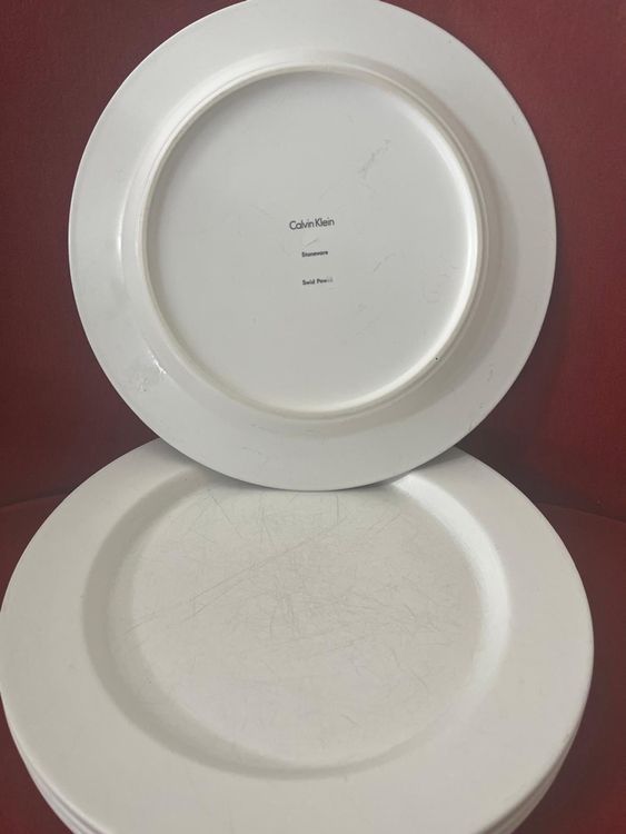 Dish Plate Calvin Klein Stoneware Calvin Klein Stoneware Swid
