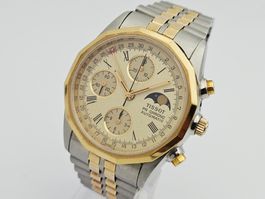 Tissot PR 100 Chronograph Automatik Mondphase Herrenuhr