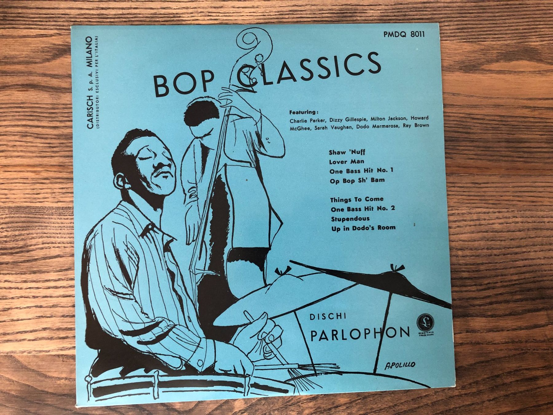 Dischi in vinile: LP Bop Classics Jazz Italien 1956 – Usato da Berg am Irchel venduto da Zweiti_Chance