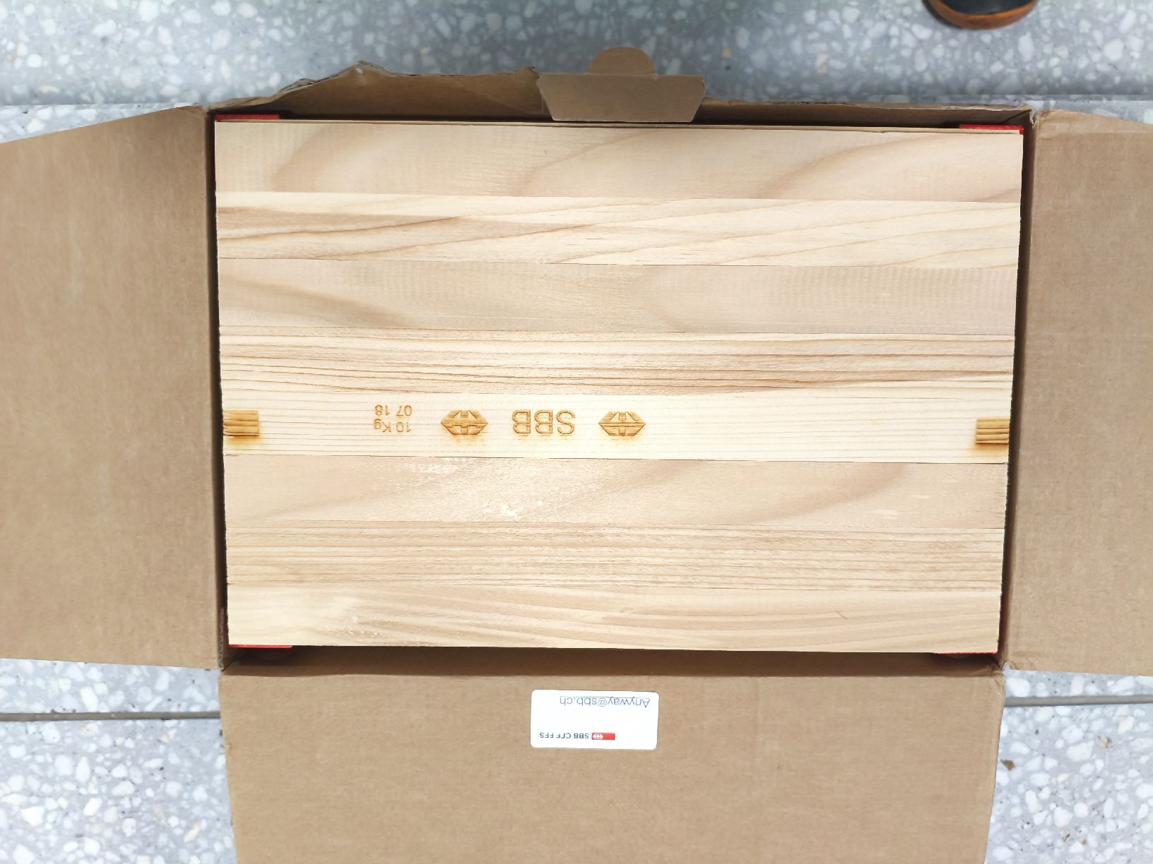 Paletten: SBB Palette aus Shop – Neu und originalverpackt aus Unterbäch VS von ricirici55 1