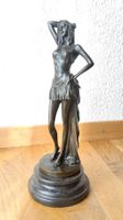 Magnifique statue vintage en bronze signée