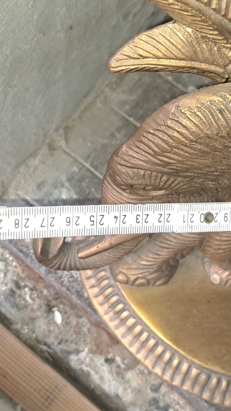 Statuette: Dekorative Türstopper-Figur aus Messing, Elefant – Usato da Kölliken venduto da Upcycling-by-Mc-TAM 5