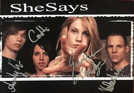 SheSays Autogramm signiert Foto 10x15cm