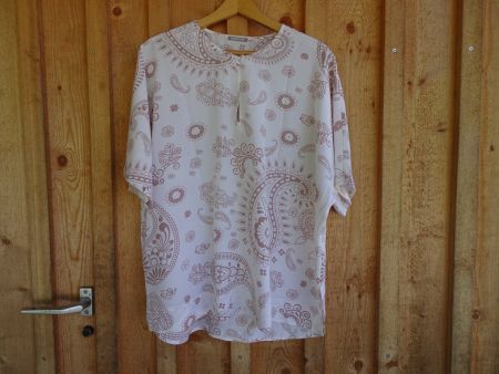 Neuwertige Seidenbluse von Hemisphere Gr. XL - 42481