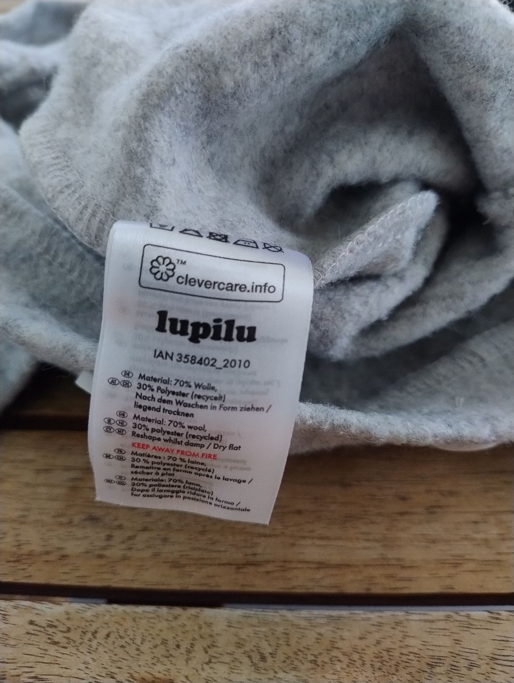 Lupilu Woll-Overall, 62/68, Top Zustand für den Winter! (Nuovo