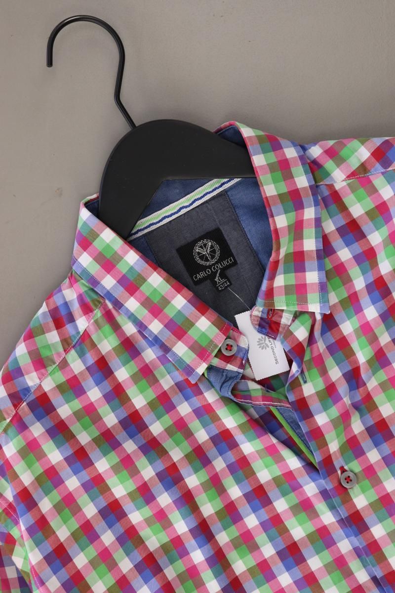 Hemden: Carlo Colucci Karohemd kariert Kurzarm – Gebraucht aus Neustadt an der Waldnaab von SecondLifeFashion 2