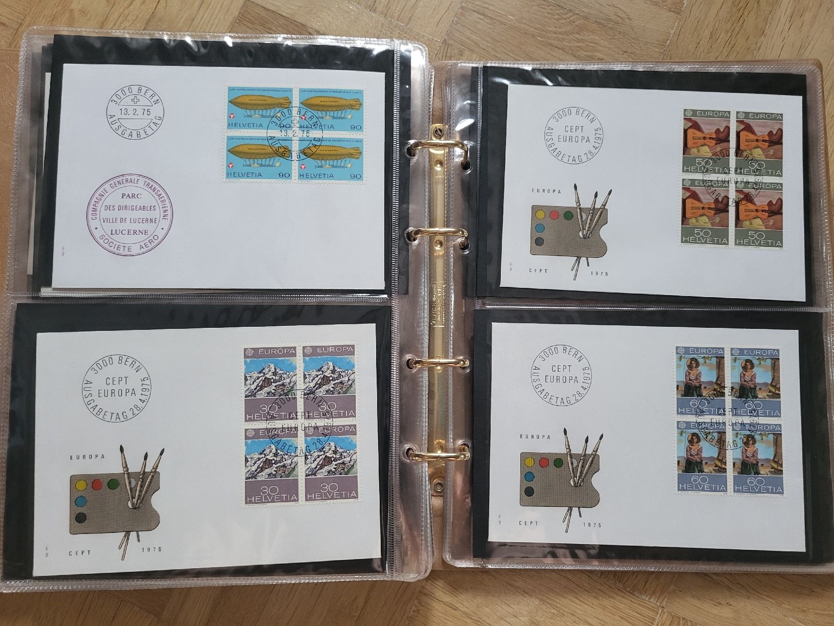 Tous les timbres: 122 Erstagsbriefe in einem Ordner  – D'occasion à stäfa par brandy66 5
