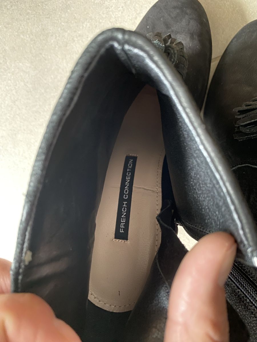French Connection Scarpe da donna: French Connection Leder Damen Stiefeletten – Usato da Belp venduto da Zeyzey09 4
