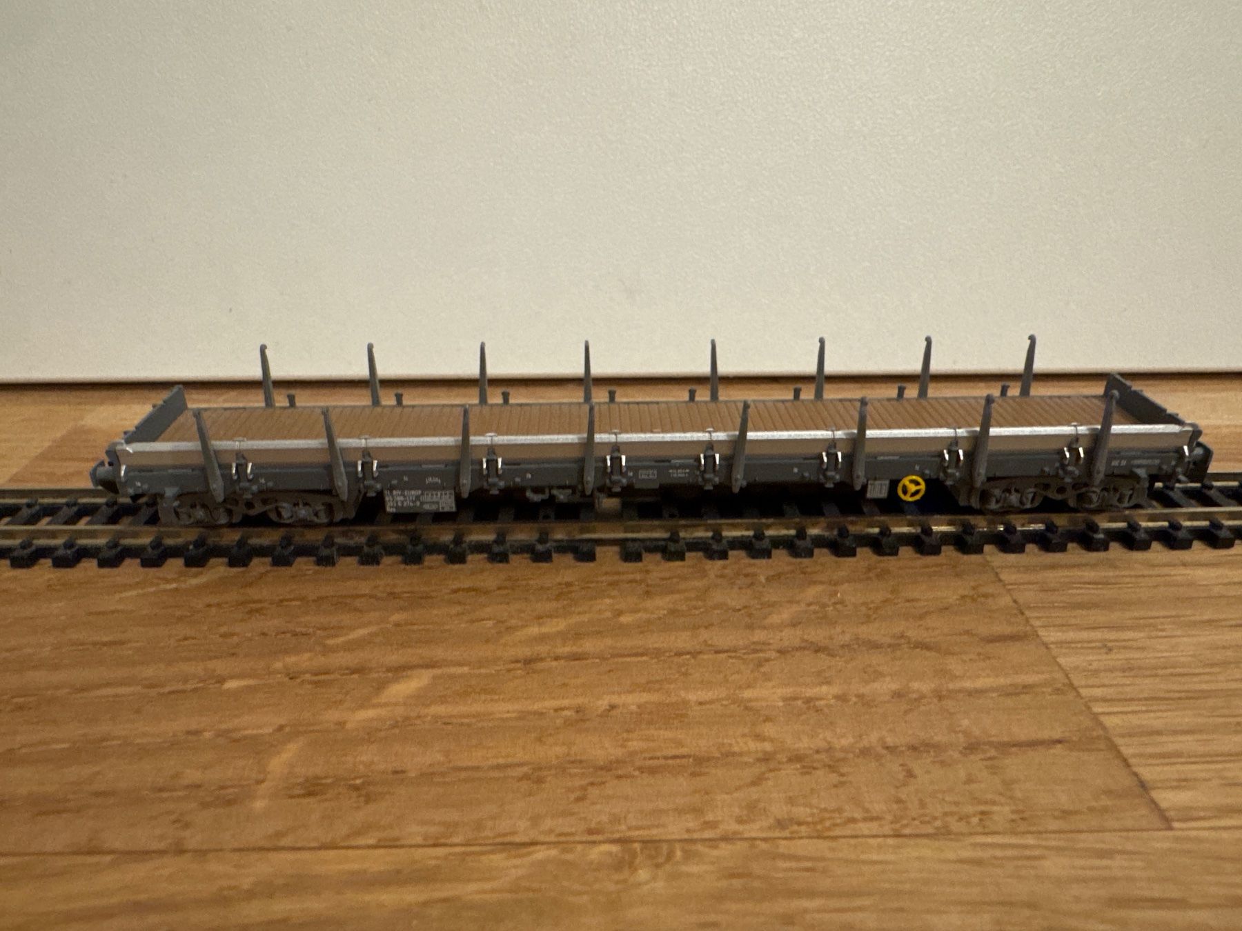 Fleischmann Modellini di ferrovie: Fleischmann 8287 Rungenwagen unbeladen – Usato da Schlierbach venduto da Look8 3