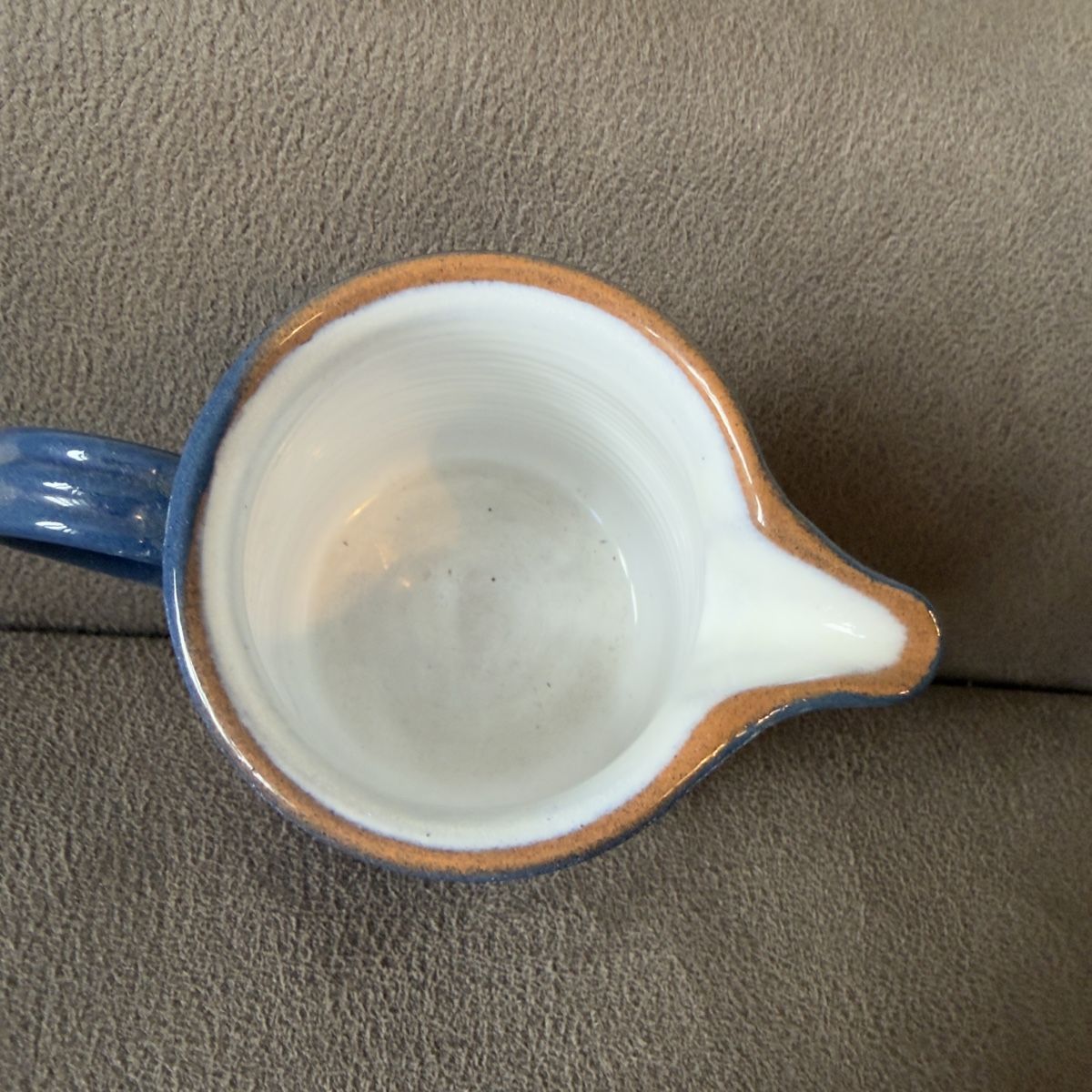 Carafes: Wunderschöne blaue Keramikkaraffe mit Blumenmuster – D'occasion à Widnau par kustercarmen 5