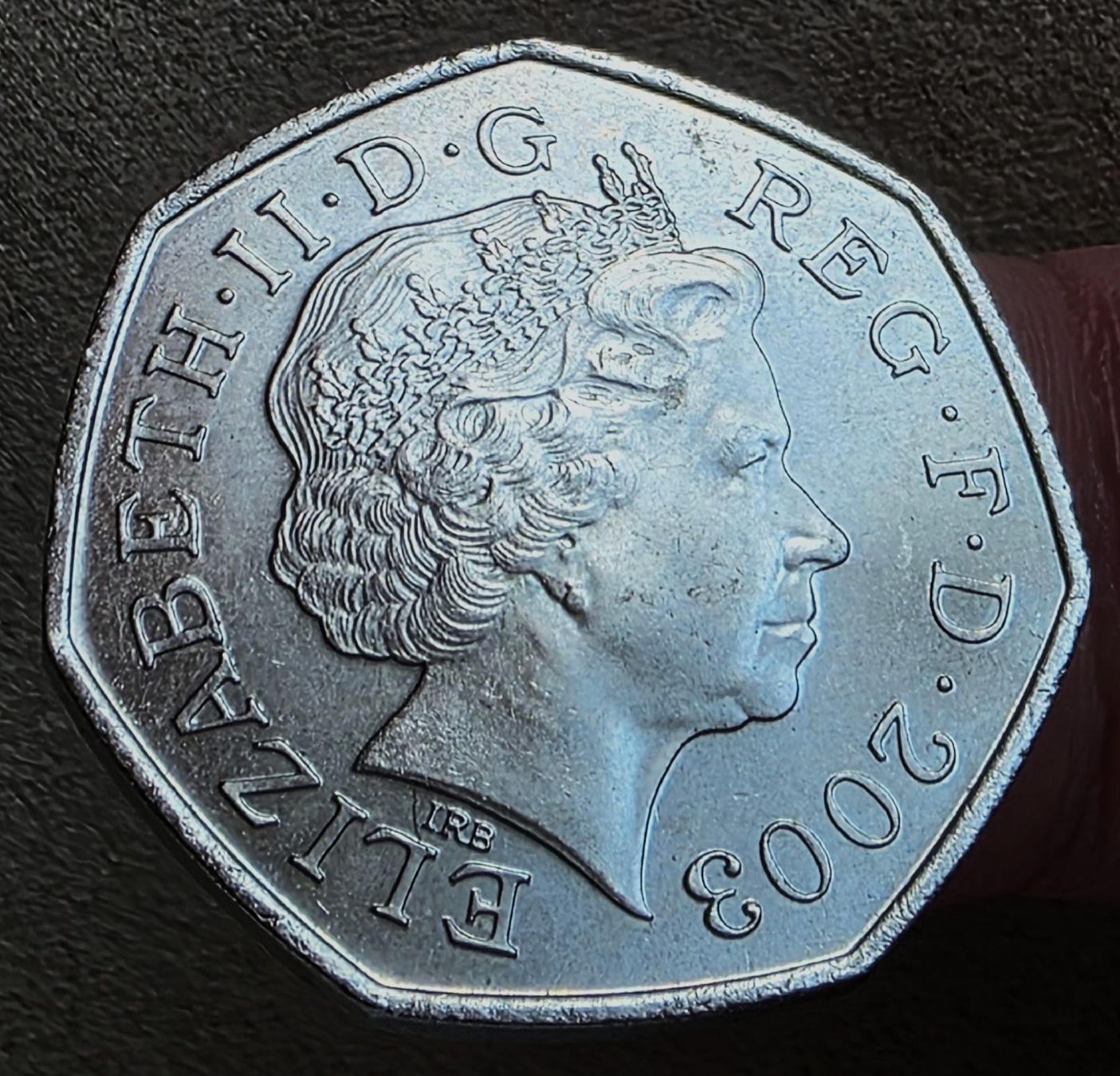Alle Münzen: GROSSBRITANNIEN 50 PENCE 2003 UNZ. – Neu (gemäss Beschreibung) aus Winterthur von Creso70 1