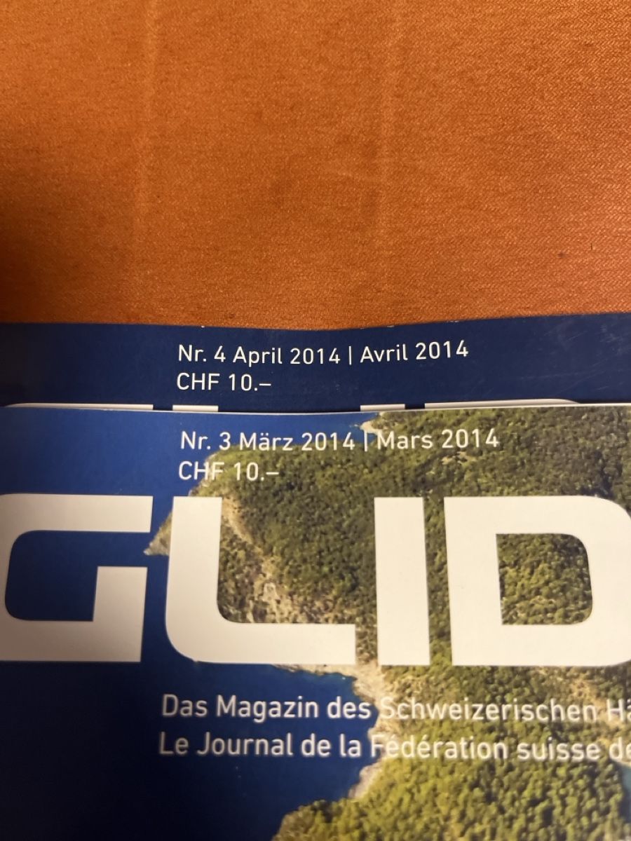 Riviste & Magazine: Swiss Glider Magazine 2014 – Usato da Veltheim AG venduto da Sarlara 1