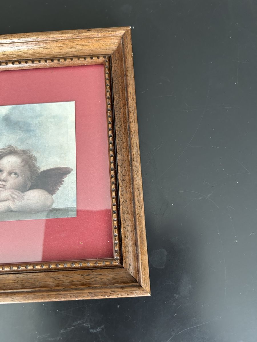 Foto & Immagini: Ausschnitt Raffaels Engel: Sixtinische Madonna – Usato da Zumikon venduto da tuna007 2