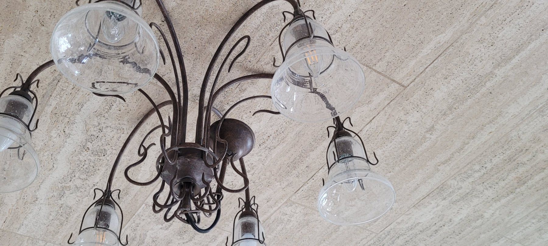 Lustres & lampes de plafonds: Sehr schöne alte Lampe – D'occasion à Zufikon par andrea0510