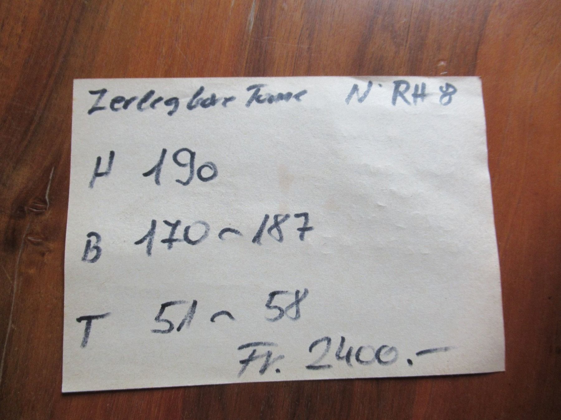 Armadi: Zweitüriger Schrank (Tanne/190) – Usato da Berg SG venduto da Pizza58 9