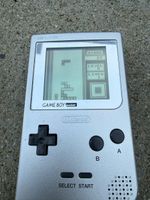 Nintendo Game Boy Pocket silber mit 5 Spielen gebraucht