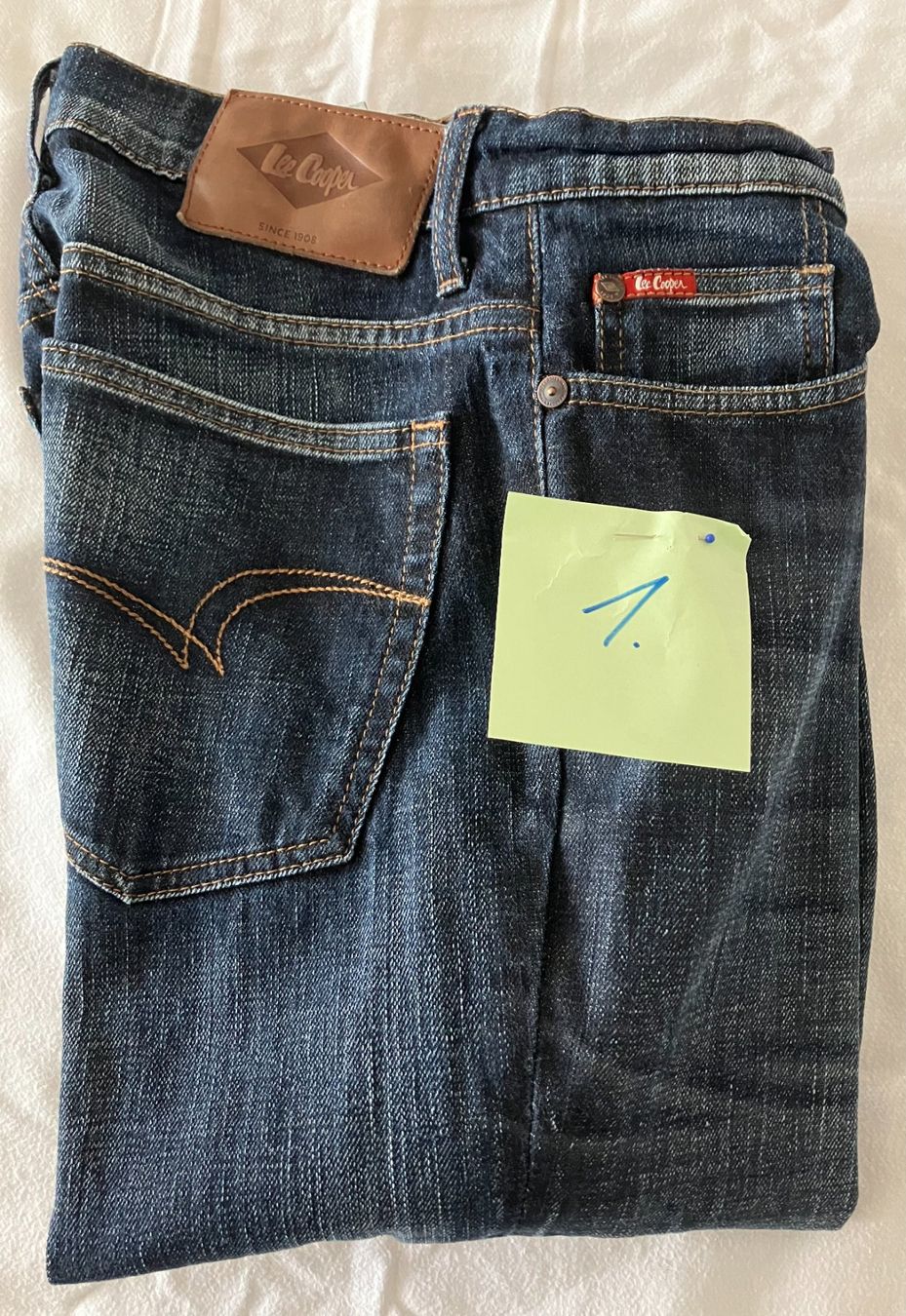 Lee Jeans: Jeans Lee Cooper, Original, getragen. Gr. 40 – Usato da Worb venduto da Martinidry 3