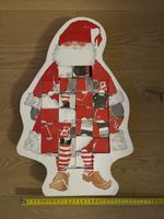 Weihnachtsmann Adventskalender gross & stabil