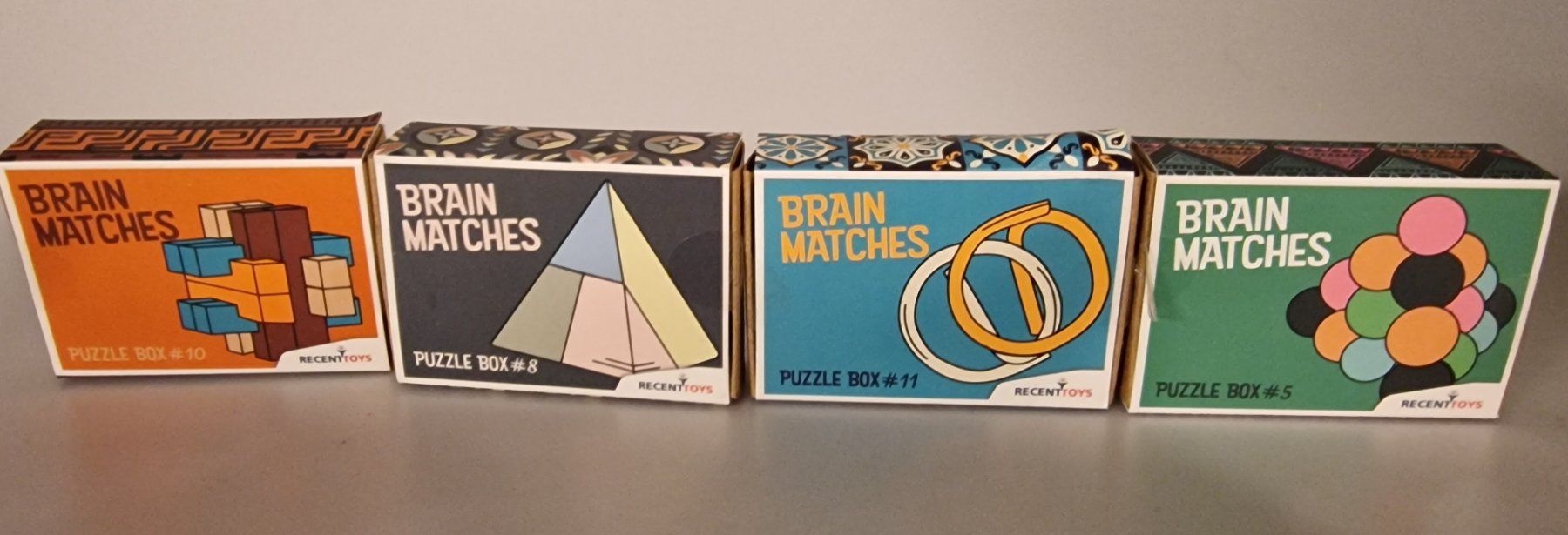 Jeux: Brain Matches Denkspiele, 4er Set Neu – Neuf avec emballage d'origine à Oberuzwil par aseinkaufswelt