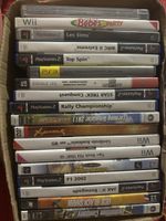 Jeux vidéo 18 articles divers Playstations 2, Wii, PC