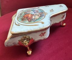 wunderschönes Limoges Klavier aus Porzellan✨top Zustand!
