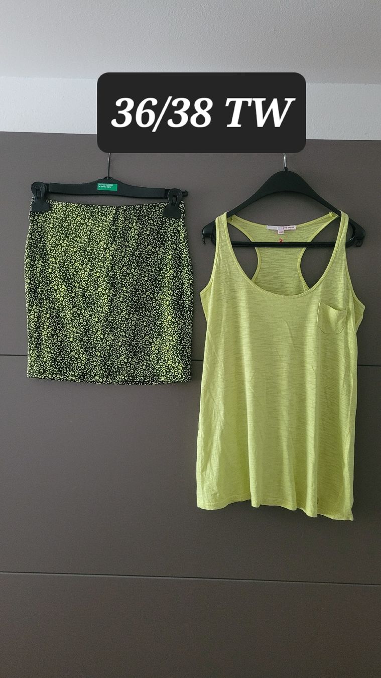 H&M Pantaloni: Short rayé H&M/ viscose taille 36/S – Nuovo (secondo la descrizione) da Vevey venduto da x_y_f 3